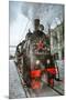 Soviet Steam Locomotive II-null-Mounted Art Print