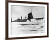 Soviet Submarine at the North Pole-null-Framed Photographic Print