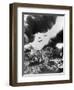 Soviet Tanks and Aircraft Launching an Attack, Russia, 1943-null-Framed Giclee Print