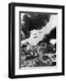 Soviet Tanks and Aircraft Launching an Attack, Russia, 1943-null-Framed Giclee Print