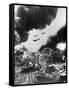 Soviet Tanks and Aircraft Launching an Attack, Russia, 1943-null-Framed Stretched Canvas