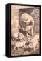 Sow and Piglets-null-Framed Stretched Canvas