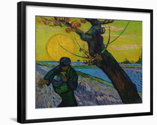 Sower, 1888-Vincent van Gogh-Framed Giclee Print