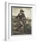 Sower (after Millet)-Vincent van Gogh-Framed Premium Giclee Print