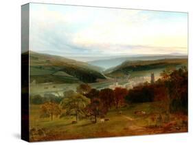 Sowerby Bridge From Pye Nest, 1840-null-Stretched Canvas