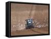 Sowing a Cereal Crop In Mid March-Adrian Bicker-Framed Stretched Canvas