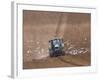 Sowing a Cereal Crop In Mid March-Adrian Bicker-Framed Photographic Print