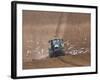 Sowing a Cereal Crop In Mid March-Adrian Bicker-Framed Photographic Print