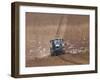 Sowing a Cereal Crop In Mid March-Adrian Bicker-Framed Photographic Print