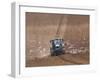 Sowing a Cereal Crop In Mid March-Adrian Bicker-Framed Photographic Print