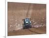 Sowing a Cereal Crop In Mid March-Adrian Bicker-Framed Photographic Print