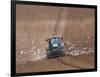 Sowing a Cereal Crop In Mid March-Adrian Bicker-Framed Photographic Print