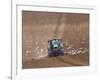 Sowing a Cereal Crop In Mid March-Adrian Bicker-Framed Photographic Print