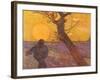 Sowing Seeds in Field, 1888-Vincent van Gogh-Framed Giclee Print