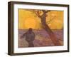 Sowing Seeds in Field, 1888-Vincent van Gogh-Framed Giclee Print