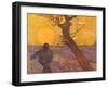 Sowing Seeds in Field, 1888-Vincent van Gogh-Framed Giclee Print