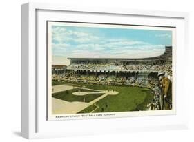 Sox Ball Park, Chicago, Illinois-null-Framed Art Print