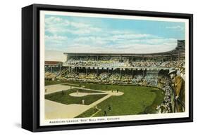 Sox Ball Park, Chicago, Illinois-null-Framed Stretched Canvas