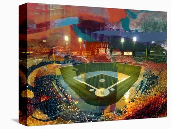 Sox Stadium, Chicago-Sisa Jasper-Stretched Canvas