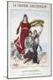 Soyez Les Freres!, Allegory of Republican France, 1871-E Courtaux-Mounted Giclee Print