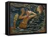 Soyez mystérieuses-Paul Gauguin-Framed Stretched Canvas