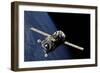 Soyuz TMA-19 Departing the ISS, 2010-null-Framed Photographic Print