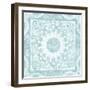 Spa Batik Rosette II-Chariklia Zarris-Framed Art Print