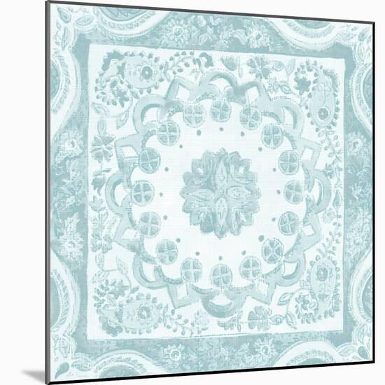 Spa Batik Rosette II-Chariklia Zarris-Mounted Art Print