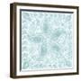 Spa Batik Rosette III-Chariklia Zarris-Framed Art Print