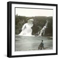 Spa (Belgium), the Coo Waterfalls-Leon, Levy et Fils-Framed Photographic Print