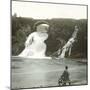 Spa (Belgium), the Coo Waterfalls-Leon, Levy et Fils-Mounted Photographic Print