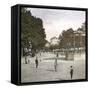 Spa (Belgium), the Royal Square-Leon, Levy et Fils-Framed Stretched Canvas