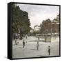 Spa (Belgium), the Royal Square-Leon, Levy et Fils-Framed Stretched Canvas