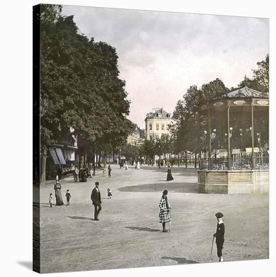 Spa (Belgium), the Royal Square-Leon, Levy et Fils-Stretched Canvas