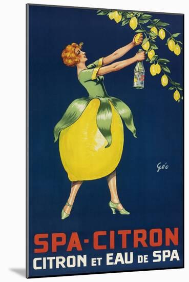 Spa Citron-null-Mounted Giclee Print