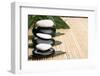 Spa Concept With Zen Stones And Leaves-alekleks-Framed Photographic Print