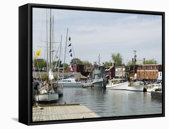 Spa Creek, Annapolis, Maryland, United States of America, North America-Robert Harding-Framed Stretched Canvas