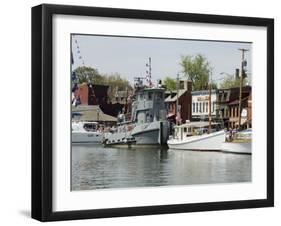 Spa Creek, Annapolis, Maryland, United States of America, North America-Robert Harding-Framed Photographic Print