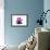 Spa Essentials- Macro of Orchid with Pyramid of Stones-crystalfoto-Framed Photographic Print displayed on a wall