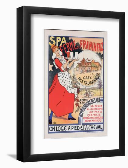 Spa Ferme de Frahinfaz-Edward Duyck-Framed Art Print