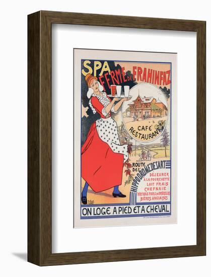 Spa Ferme de Frahinfaz-Edward Duyck-Framed Art Print