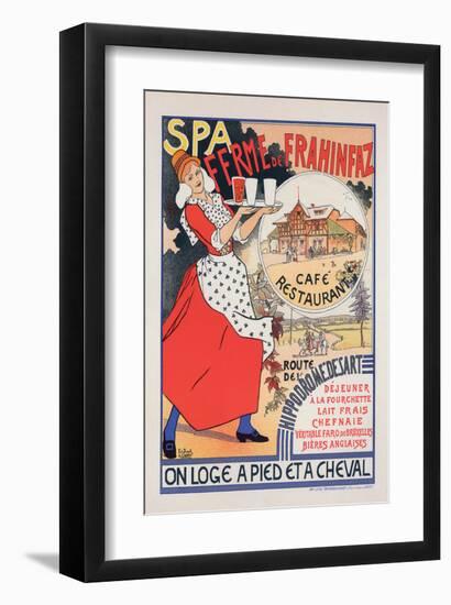 Spa Ferme de Frahinfaz-Edward Duyck-Framed Art Print