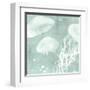 Spa Jellyfish VIII-Grace Popp-Framed Giclee Print