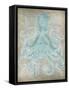 Spa Octopus I-Jennifer Goldberger-Framed Stretched Canvas