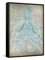 Spa Octopus I-Jennifer Goldberger-Framed Stretched Canvas