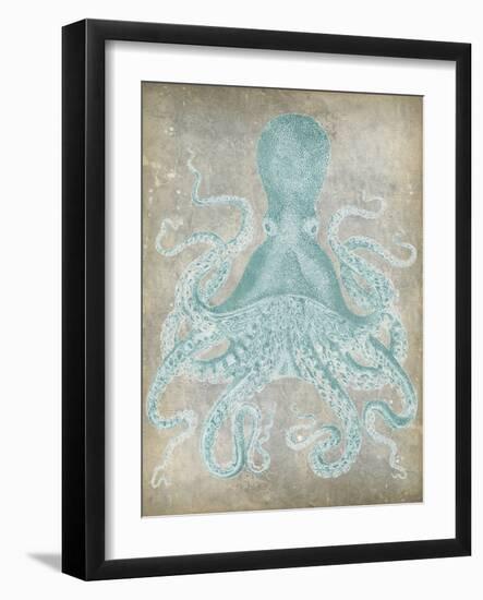 Spa Octopus I-Jennifer Goldberger-Framed Art Print