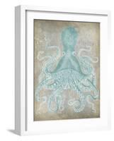 Spa Octopus I-Jennifer Goldberger-Framed Art Print