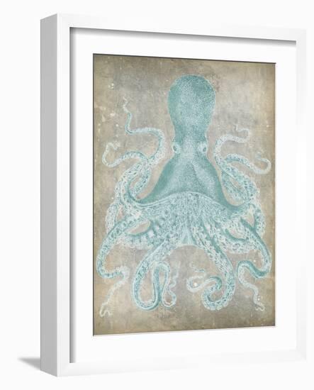 Spa Octopus I-Jennifer Goldberger-Framed Art Print