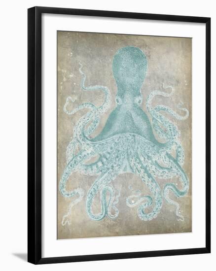 Spa Octopus I-Jennifer Goldberger-Framed Art Print