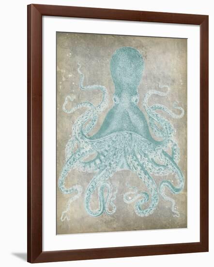 Spa Octopus I-Jennifer Goldberger-Framed Art Print